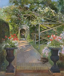 The Rose Trellis, Bedfield, 1996